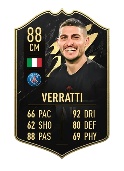 Marco Verratti Team of the Week 88 OVR