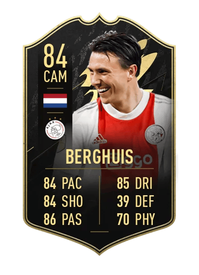 Steven Berghuis Team of the Week 84 OVR
