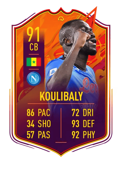 Kalidou Koulibaly HEADLINERS STREAK 91 OVR