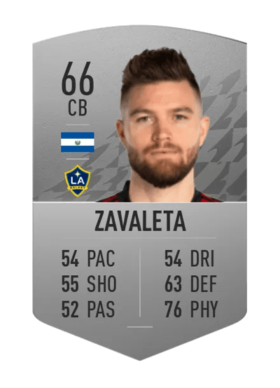 Eriq Zavaleta Common 66 OVR
