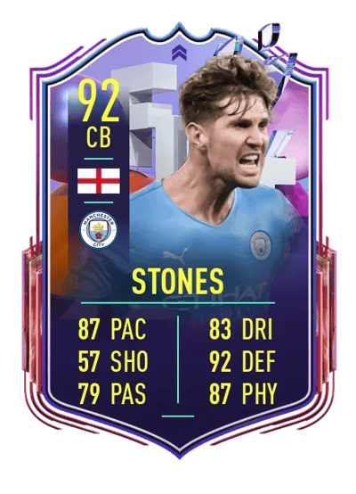 John Stones Fantasy FUT Upgrade 92 OVR