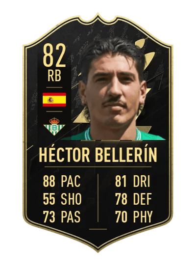 Héctor Bellerín Team of the Week 82 OVR
