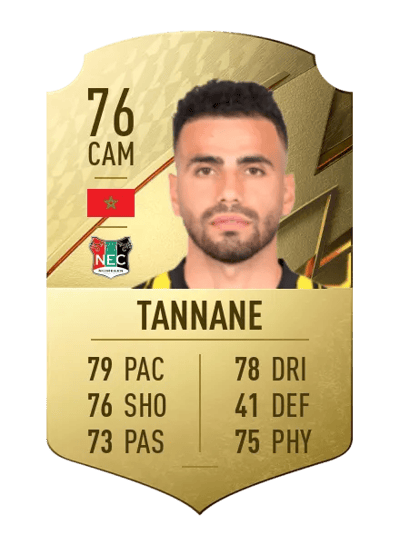 Oussama Tannane Rare 76 OVR