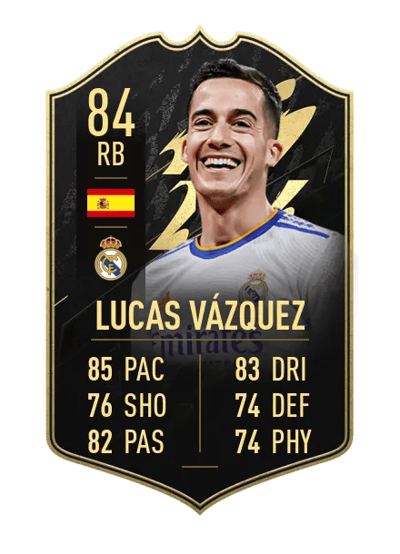 Lucas Vázquez Team of the Week 84 OVR