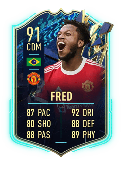Fred Team of the Season 91 OVR