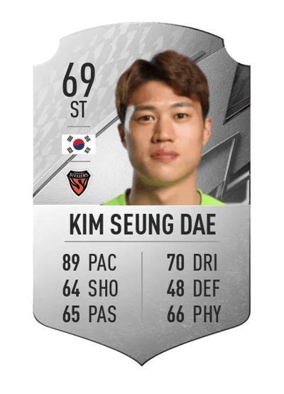 Kim Seung Dae Rare 69 OVR