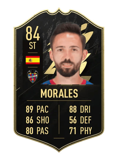 Morales Team of the Week 84 OVR