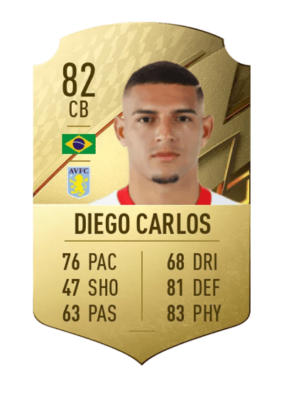 Diego Carlos Rare 82 OVR