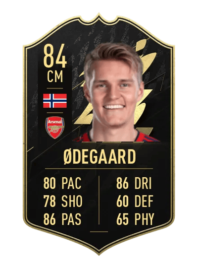 Martin Ødegaard Team of the Week 84 OVR