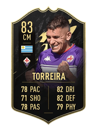 Lucas Torreira Team of the Week 83 OVR