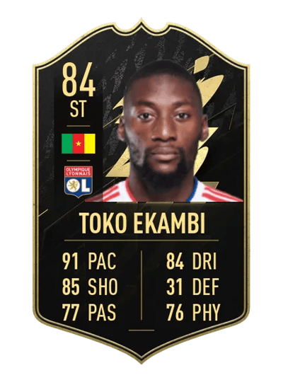 Karl Toko Ekambi Team of the Week 84 OVR
