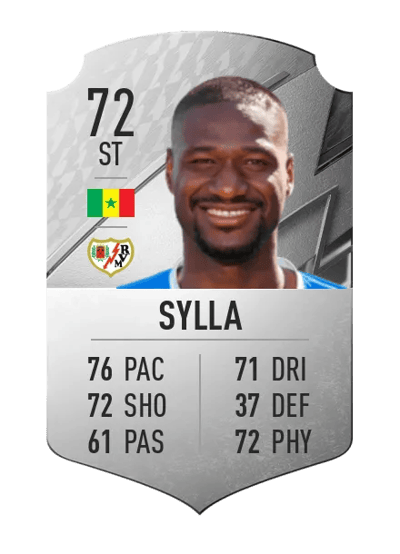 Mamadou Sylla Rare 72 OVR