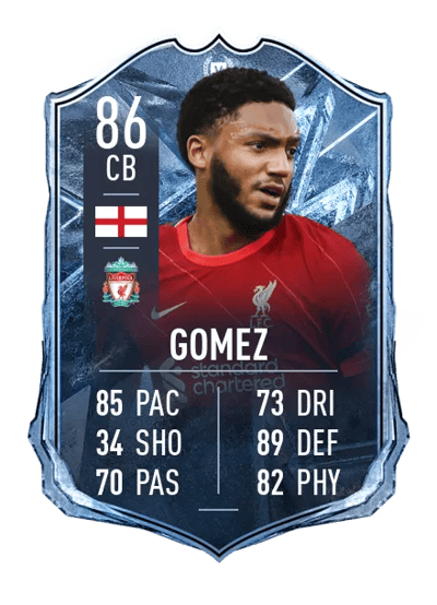 Joe Gomez FUT VERSUS ICE 86 OVR