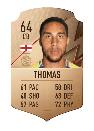 Terell Thomas Rare 64 OVR