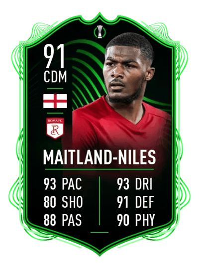 Ainsley Maitland-Niles UECL Road to the Final 91 OVR