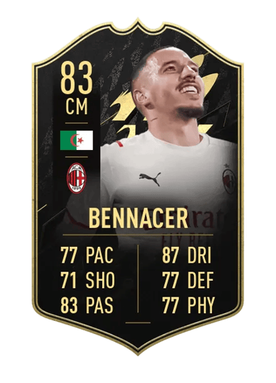 Ismaël Bennacer Team of the Week 83 OVR