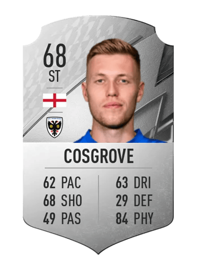 Sam Cosgrove Rare 68 OVR
