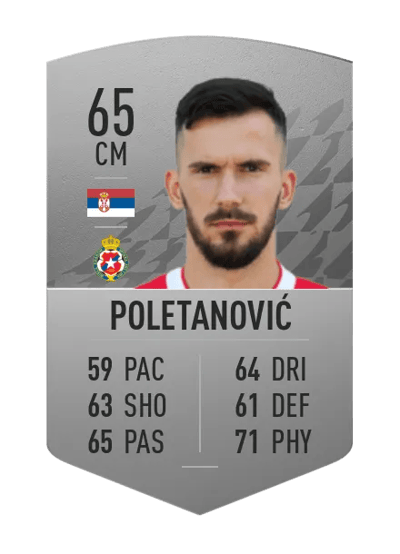 Marko Poletanović Common 65 OVR