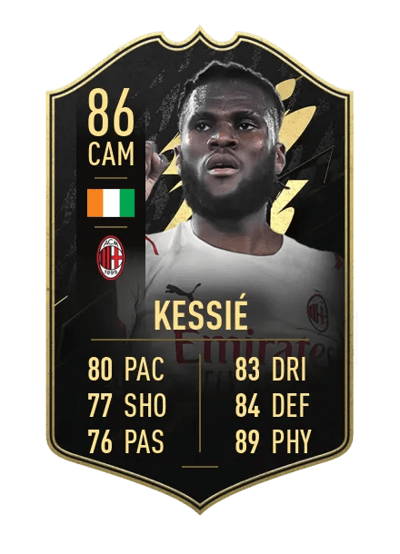 Franck Yannick Kessié Team of the Week 86 OVR