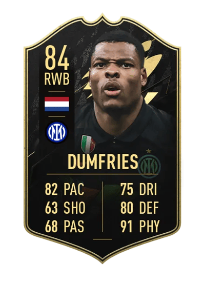 Denzel Dumfries Team of the Week 84 OVR