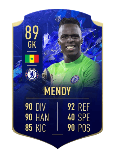 Édouard Mendy TOTY HONOURABLE MENTIONS 89 OVR