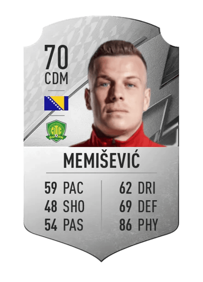 Samir Memišević Rare 70 OVR