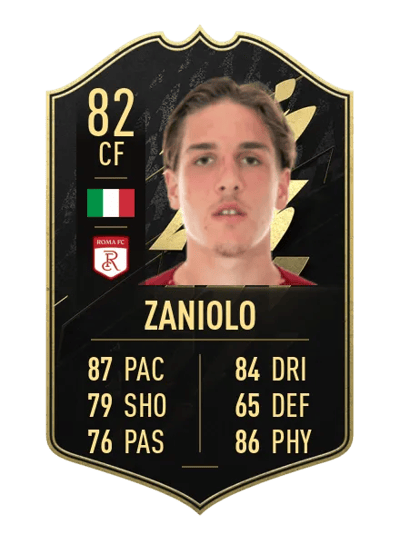Nicolò Zaniolo Team of the Week 82 OVR