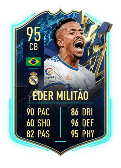 Éder Militão Team of the Season 95 OVR