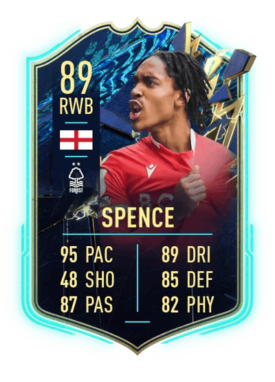 Djed Spence Team of the Season 89 OVR
