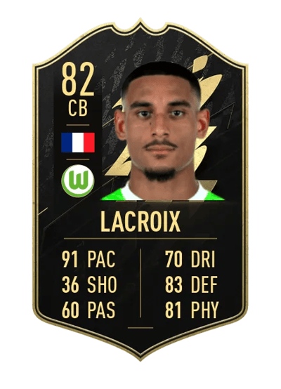 Maxence Lacroix Team of the Week 82 OVR