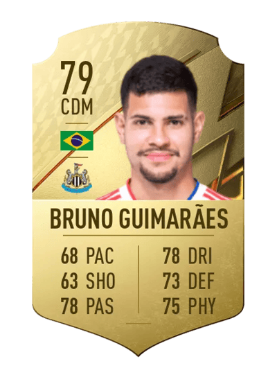 Bruno Guimarães Rare 79 OVR
