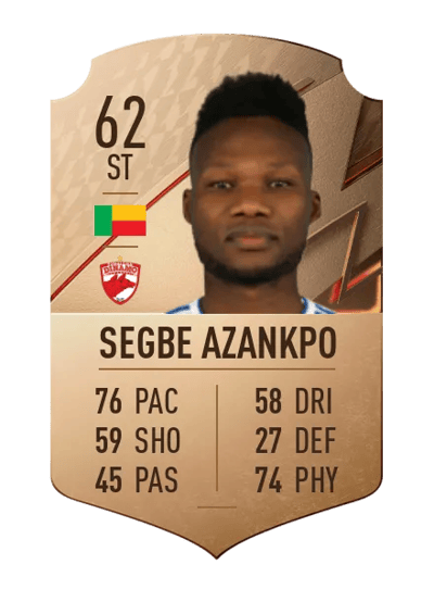 Désiré Segbe Azankpo Rare 62 OVR