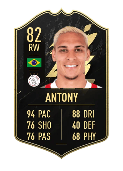 Antony Team of the Week 82 OVR