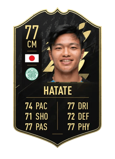Reo Hatate Team of the Week 77 OVR