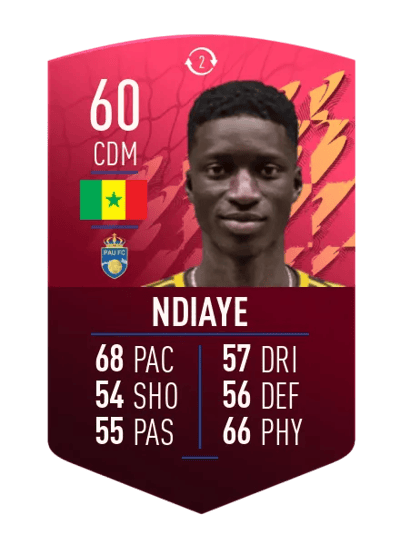 Abdourahmane Ndiaye SUMMER SWAP TOKENS 2 60 OVR