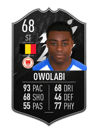 Tunde Owolabi Team of the Week 68 OVR