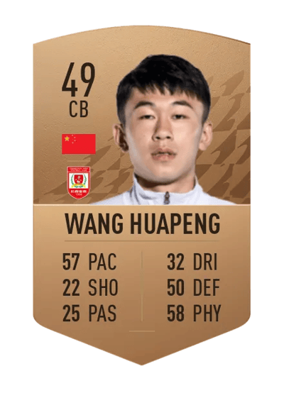 Wang Huapeng Common 49 OVR