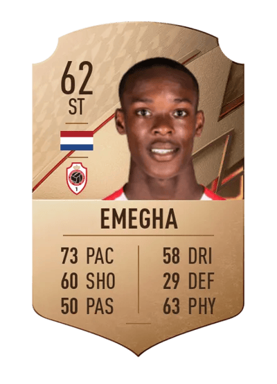 Emanuel Emegha Rare 62 OVR