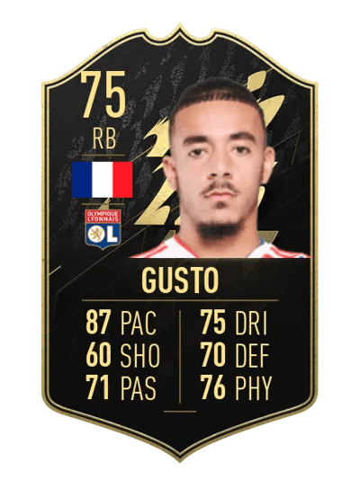 Malo Gusto Team of the Week 75 OVR
