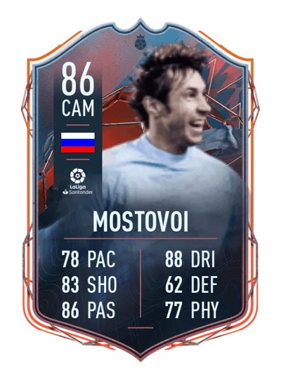 Aleksandr Mostovoi FUT Heroes 86 OVR