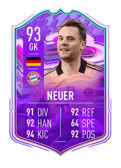 Manuel Neuer FUT Birthday 93 OVR