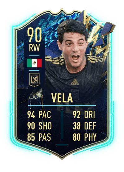Carlos Vela Team of the Season 90 OVR