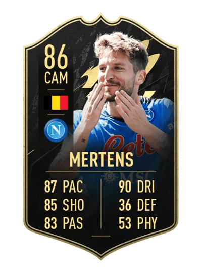 Dries Mertens Team of the Week 86 OVR