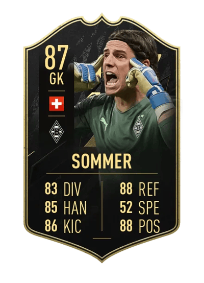 Yann Sommer Team of the Week 87 OVR