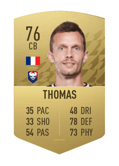 Romain Thomas Common 76 OVR