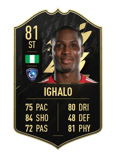 Odion Ighalo Team of the Week 81 OVR
