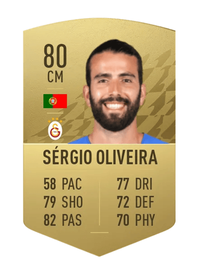 Sérgio Oliveira Common 80 OVR