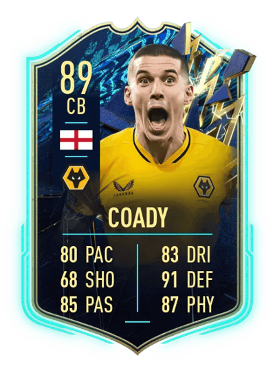 Conor Coady Team of the Season 89 OVR