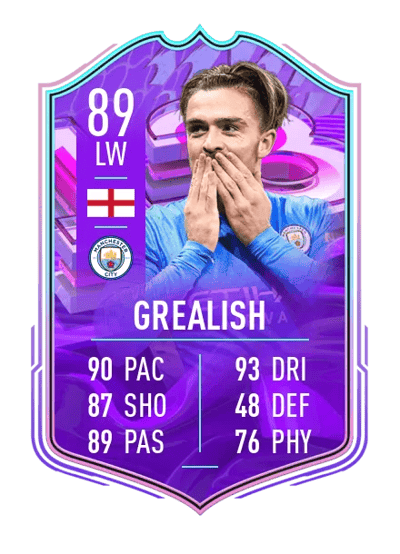 Jack Grealish FUT Birthday 89 OVR