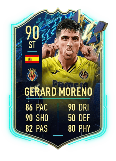Gerard Moreno Team of the Season 90 OVR